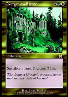 Overgrown Estate (Apocalypse) Light Play