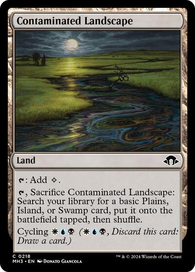 Contaminated Landscape (Modern Horizons 3) Light Play Foil