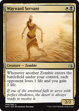Wayward Servant (Amonkhet) Light Play