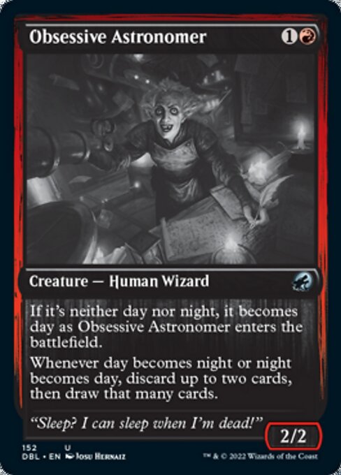 Obsessive Astronomer (Innistrad: Double Feature) Light Play