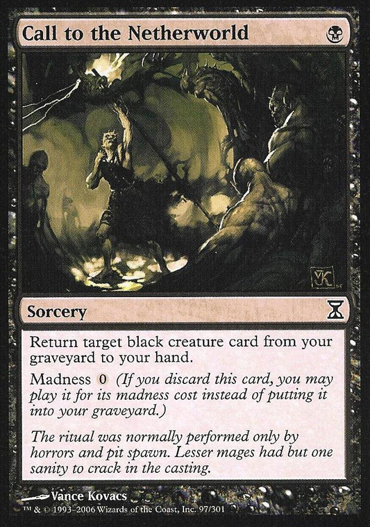 Call to the Netherworld (Time Spiral) Medium Play