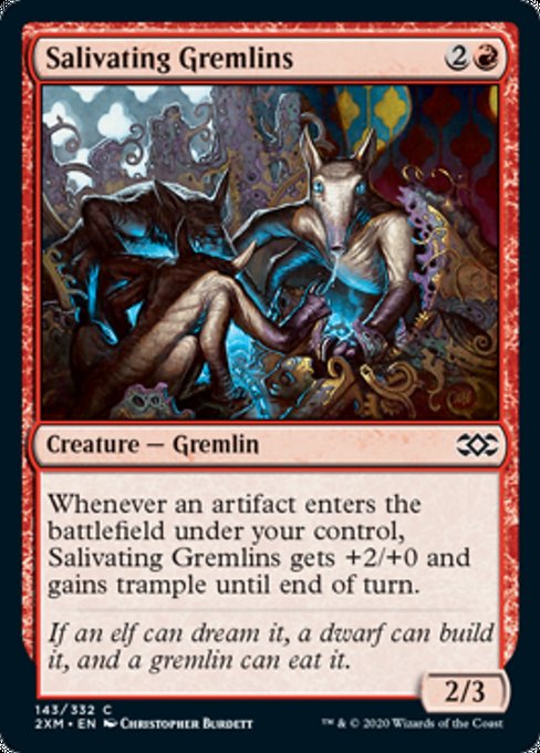 Salivating Gremlins (Double Masters) Light Play