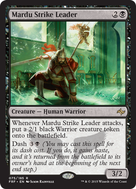 Mardu Strike Leader (Fate Reforged) Light Play