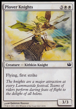 Plover Knights (Duel Decks: Knights vs Dragons) Light Play