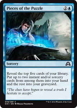 Pieces of the Puzzle (Shadows Over Innistrad) Light Play
