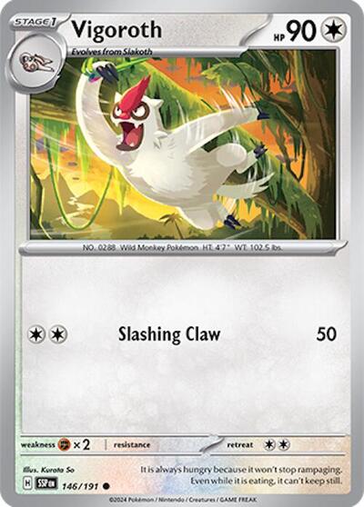 Vigoroth (SV08: Surging Sparks) Light Play