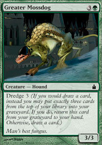 Greater Mossdog (Ravnica) Light Play