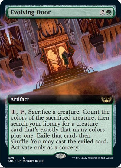 Evolving Door (Extended Art) (Streets of New Capenna) Light Play