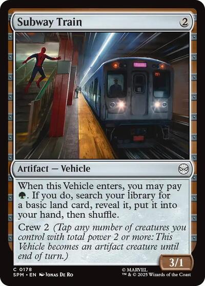 Subway Train (Marvel's Spider-Man) Light Play