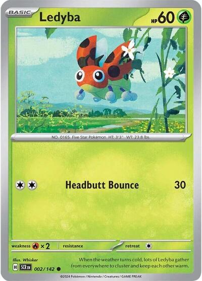 Ledyba (SV07: Stellar Crown) Light Play
