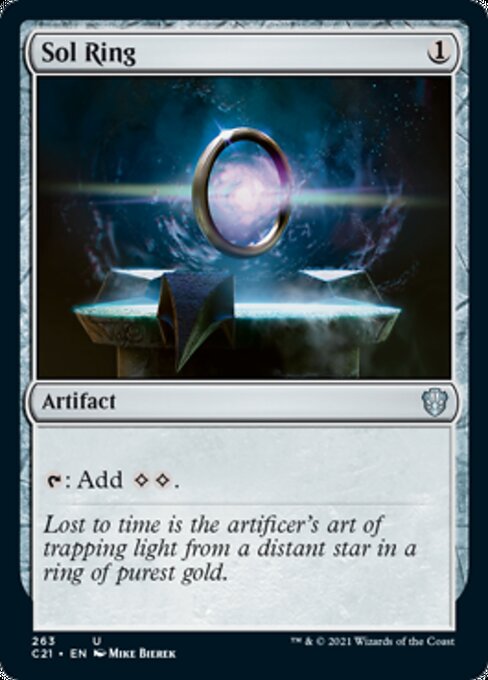 Sol Ring (Commander 2021 Strixhaven) Light Play