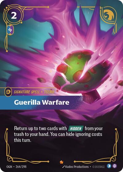 Guerilla Warfare (Origins) Light Play Foil