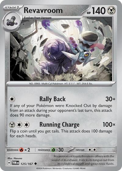 Revavroom (SV06: Twilight Masquerade) Light Play Reverse Holofoil