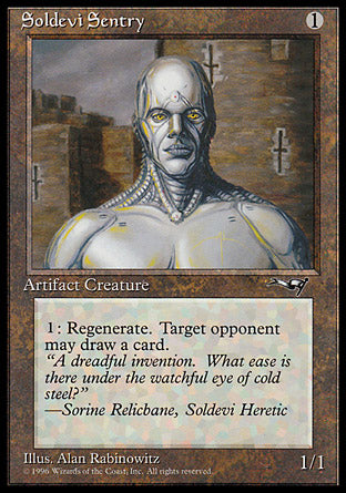 Soldevi Sentry (Head and shoulders) (Alliances) Light Play