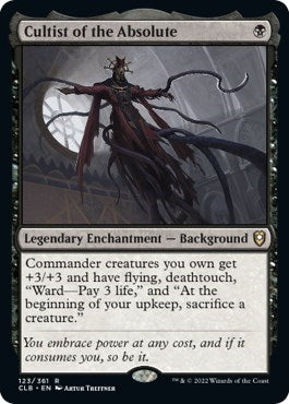 Cultist of the Absolute (Commander Legends: Battle for Baldur's Gate) Light Play Foil