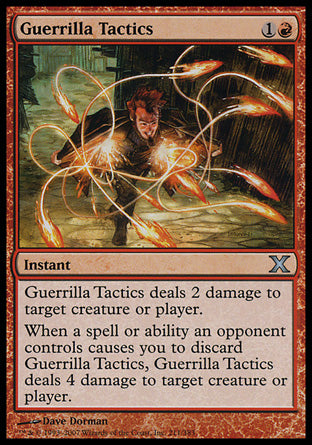 Guerrilla Tactics (10th Edition) Light Play