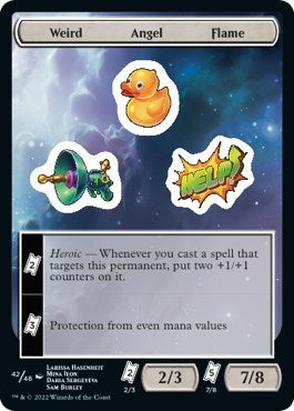 Weird Angel Flame (Unfinity) Light Play