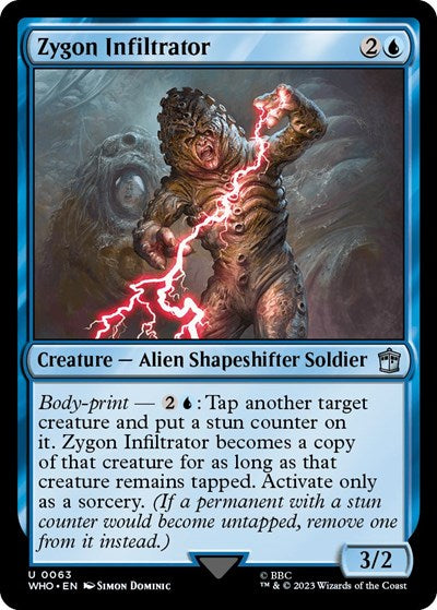 Zygon Infiltrator (Universes Beyond: Doctor Who) Light Play