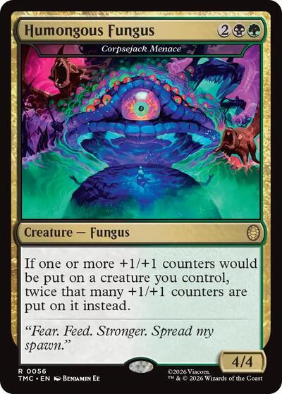 Humongous Fungus - Corpsejack Menace (Commander: Teenage Mutant Ninja Turtles) Light Play