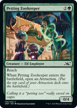 Petting Zookeeper (Unfinity) Light Play