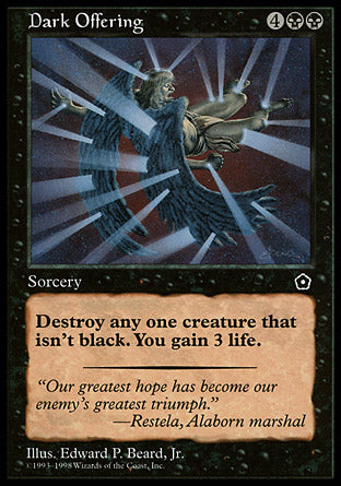 Dark Offering (Portal Second Age) Heavy Play