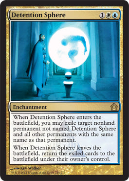 Detention Sphere (Return to Ravnica) Light Play