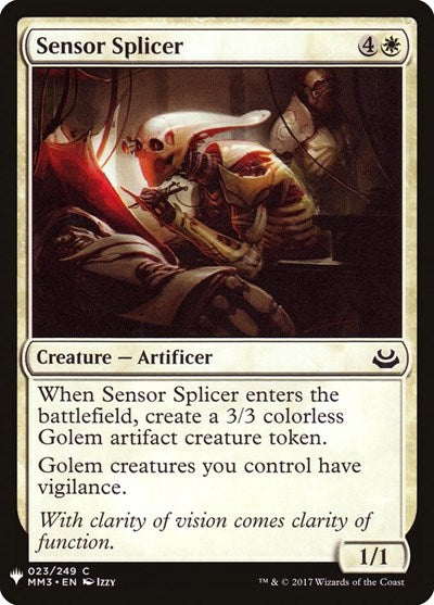 Sensor Splicer (Mystery Booster) Light Play