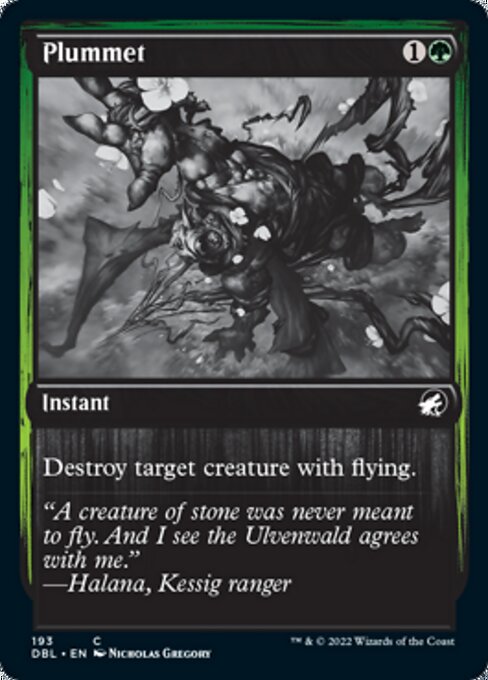 Plummet (Innistrad: Double Feature) Light Play