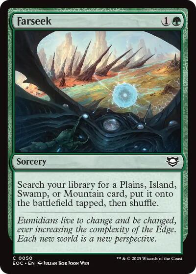 Farseek (Commander: Edge of Eternities) Light Play