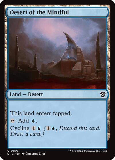 Desert of the Mindful (Commander: Aetherdrift) Light Play