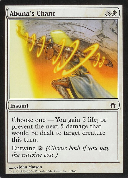 Abuna's Chant (Fifth Dawn) Medium Play