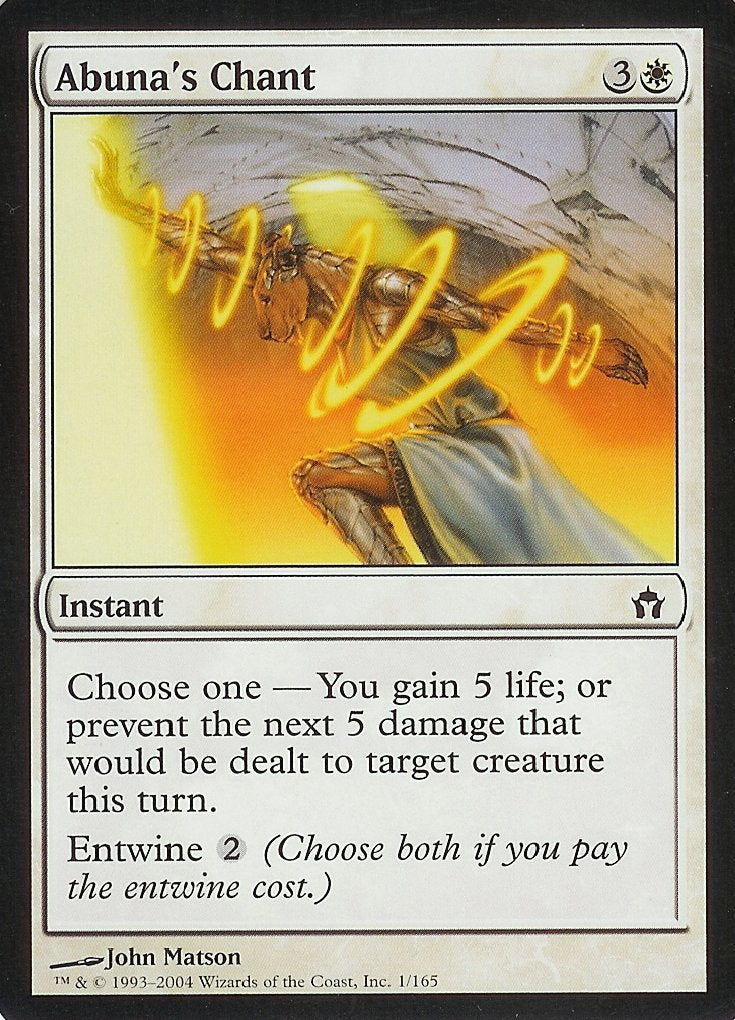 Abuna's Chant (Fifth Dawn) Medium Play