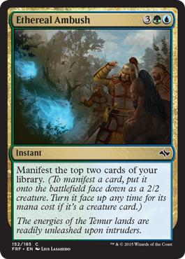 Ethereal Ambush (Fate Reforged) Light Play Foil