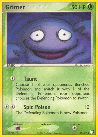Grimer (Team Rocket Returns) Light Play