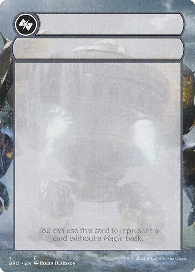 Helper Card (The Brothers' War) Light Play