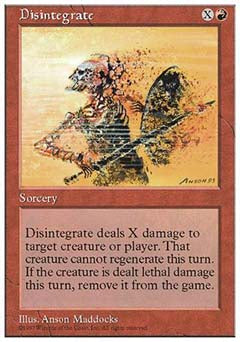 Disintegrate (5th Edition) Medium Play