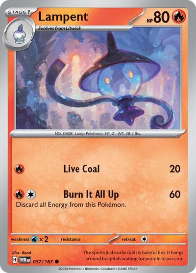 Lampent (SV06: Twilight Masquerade) Light Play