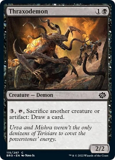 Thraxodemon (The Brothers' War) Light Play