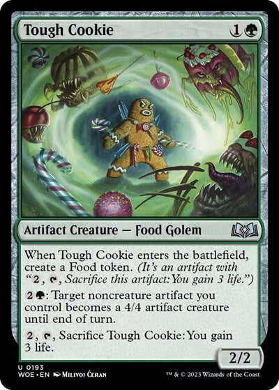 Tough Cookie (Wilds of Eldraine) Light Play Foil