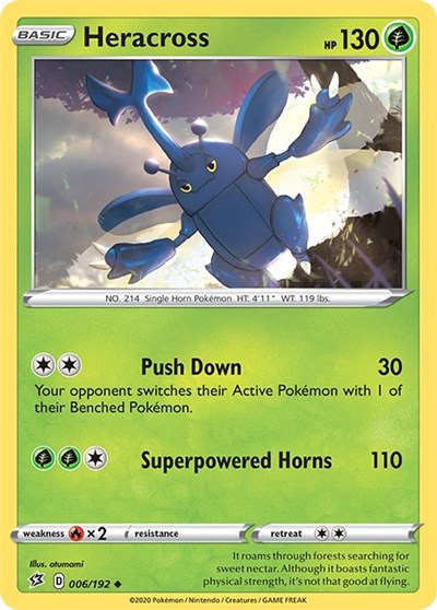 Heracross (SWSH02: Rebel Clash) Light Play