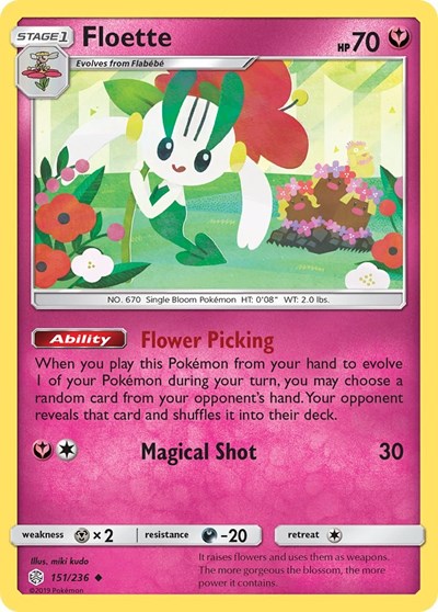 Floette (SM - Cosmic Eclipse) Light Play