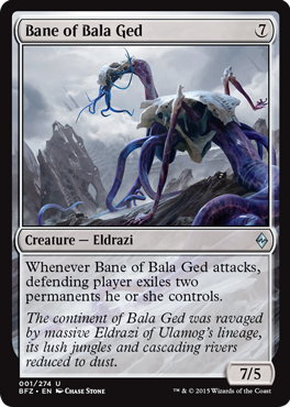 Bane of Bala Ged (Battle for Zendikar) Light Play