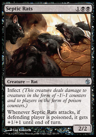Septic Rats (Mirrodin Besieged) Light Play