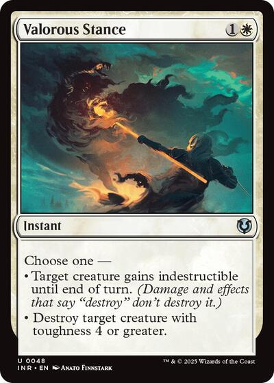 Valorous Stance (Innistrad Remastered) Light Play Foil