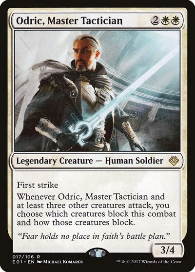 Odric, Master Tactician (Archenemy: Nicol Bolas) Light Play