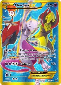 Mewtwo EX (163 Secret Full Art) (XY - BREAKthrough) Light Play Holofoil