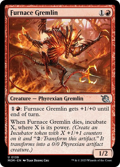 Furnace Gremlin (March of the Machine) Light Play Foil