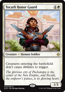 Tocatli Honor Guard (Ixalan) Medium Play