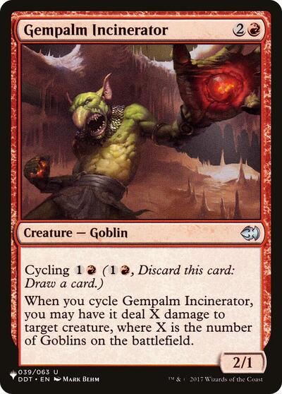 Gempalm Incinerator (The List) Light Play