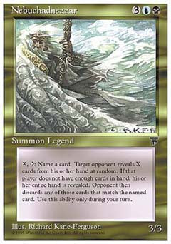 Nebuchadnezzar (Chronicles) Damaged / Poor
